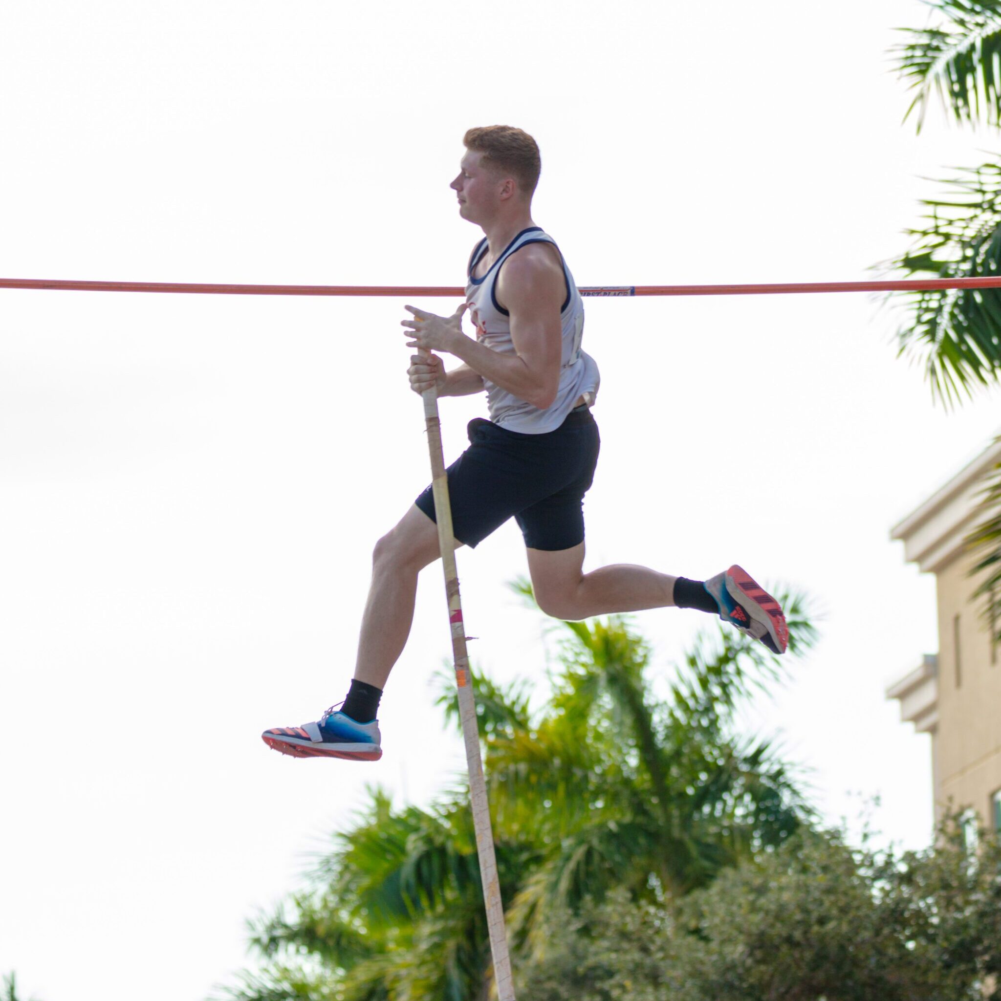 Pole Vault in the Plaza