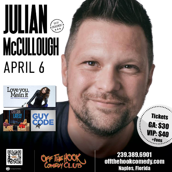 Comedian Julian McCullough Live in Naples, Florida!