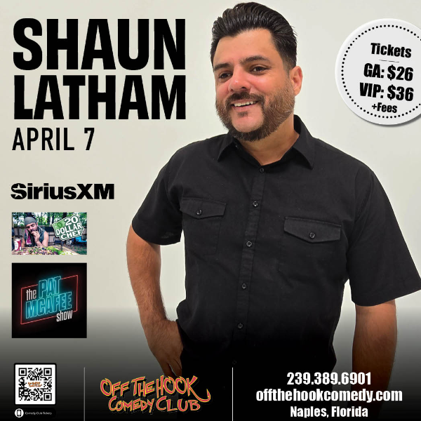 Comedian Shaun Latham Live in Naples, Florida!