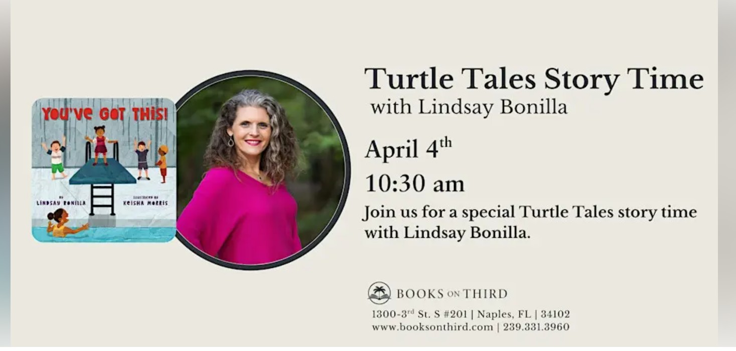 Turtle Tales Storytime with Guest Author Lindsay Bonilla | Books on Third