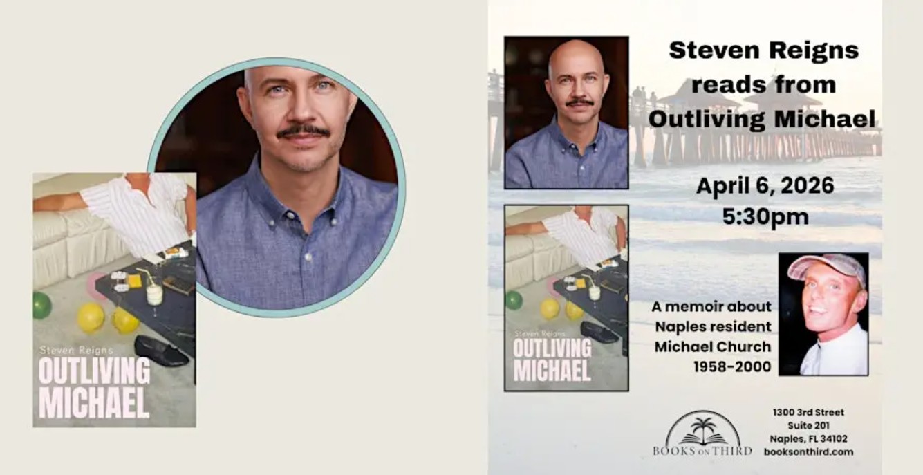 Poetry Reading with Poet Laureate Steven Reigns - Outliving Michael | Books on Third