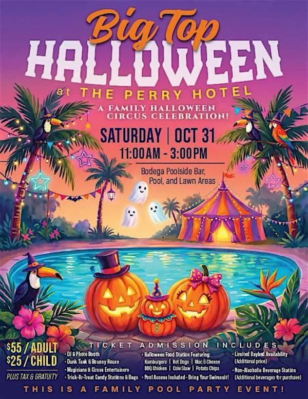 Big Top Halloween at The Perry Hotel