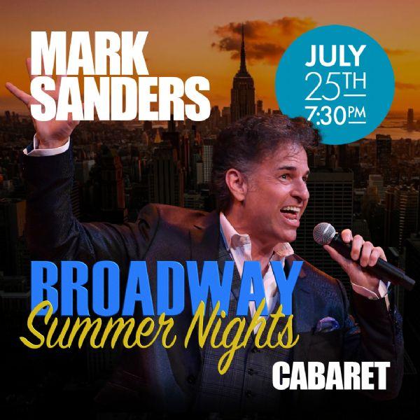 Mark Sanders: Broadway Summer Nights | Cabaret/Broadway