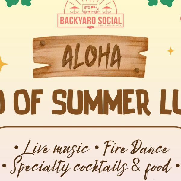 Backyard Social Luau