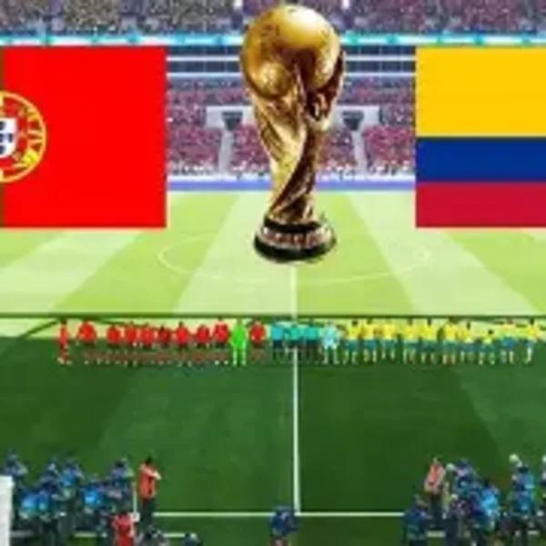 FIFA World Cup: Colombia vs Portugal