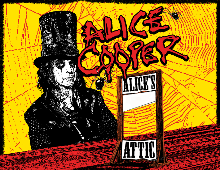 ALICE COOPER - ALICE'S ATTIC TOUR