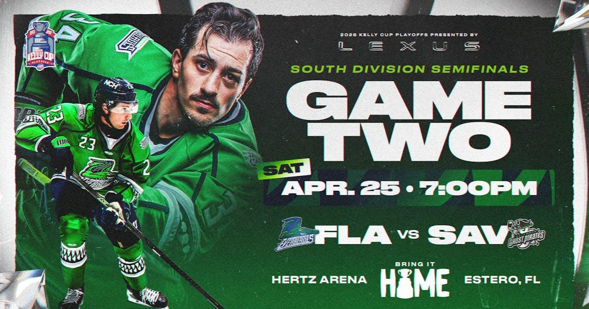 Florida Everblades vs. Savannah Ghost Pirates