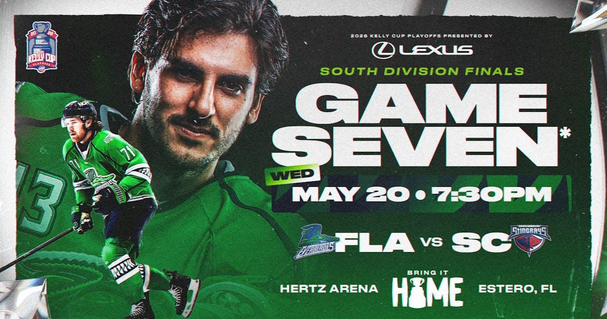 Florida Everblades vs. South Carolina Stingrays