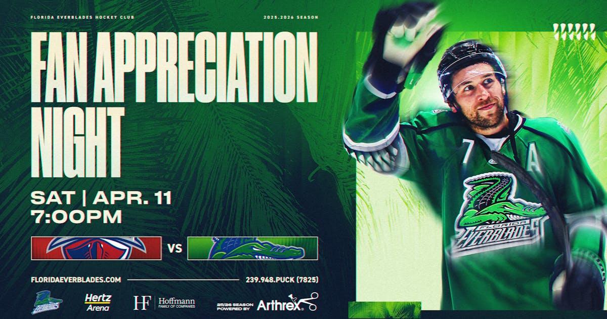 Florida Everblades vs. South Carolina Stingrays