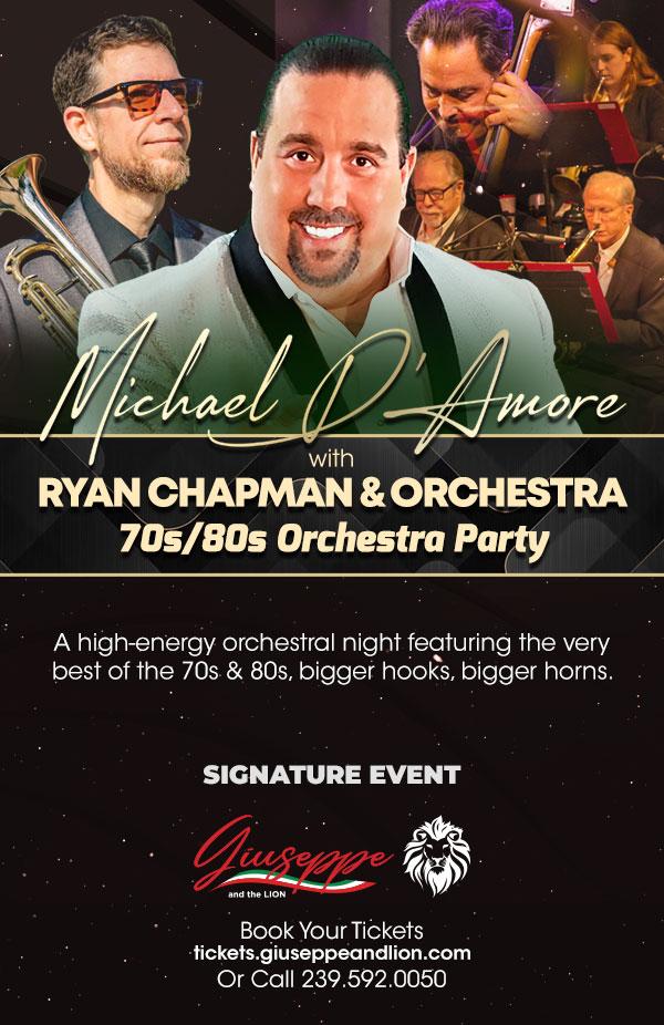 Michael D'Amore with Ryan Chapman and the Last Call Orchestra 70s/80s Orchestra Party