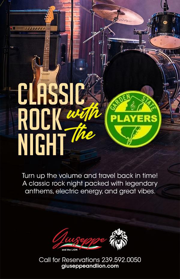 Classic Rock Night with the Garden State Players