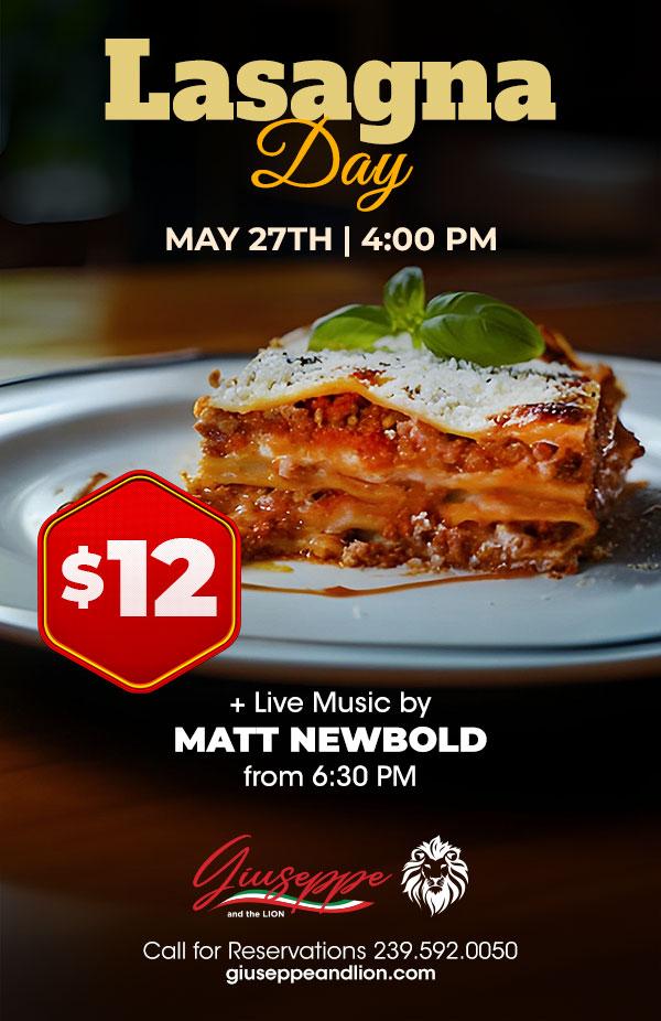 Lasagna Day