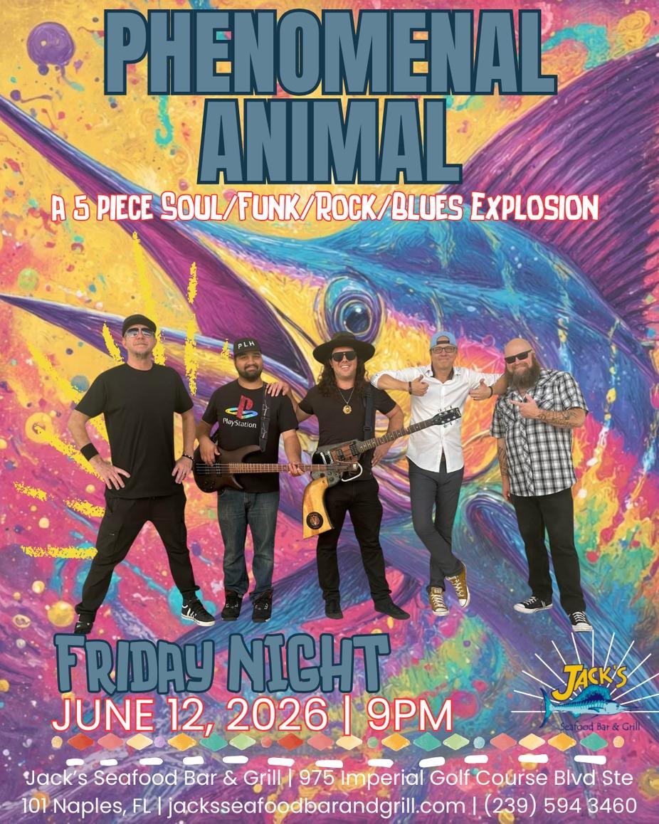 Phenomenal Animal LIVE at Jacks