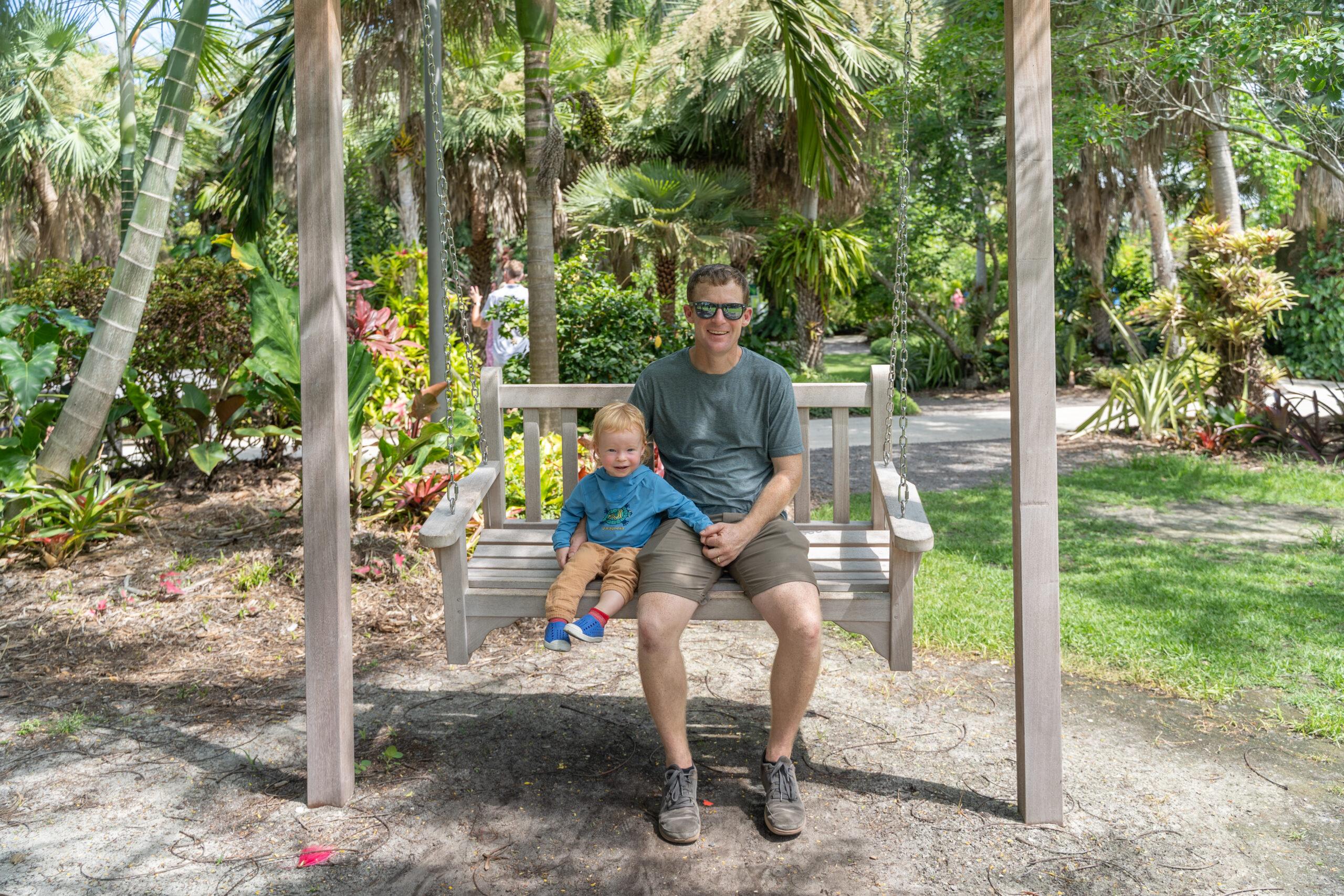 Explore the Garden with Dad!
