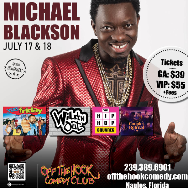 Comedian Michael Blackson Live in Naples, Florida!