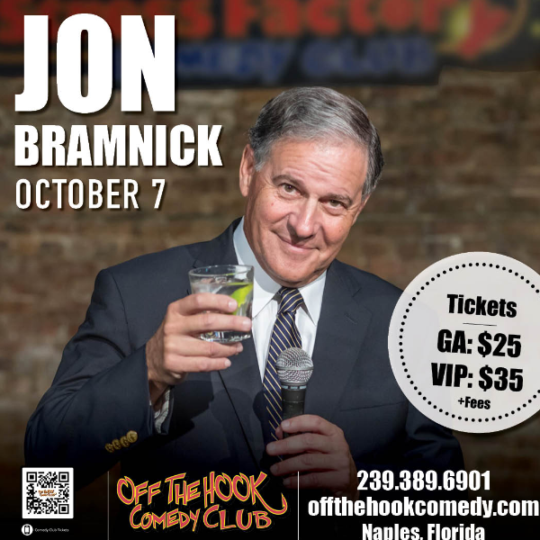Comedian Jon Bramnick Live in Naples, Florida!