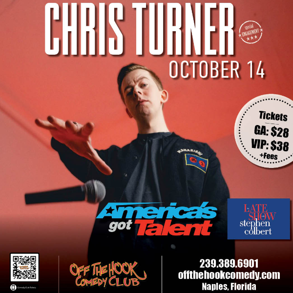 Comedian Chris Turner Live in Naples, Florida!