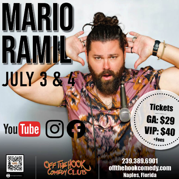 Comedian Mario Ramil Live in Naples, Florida!