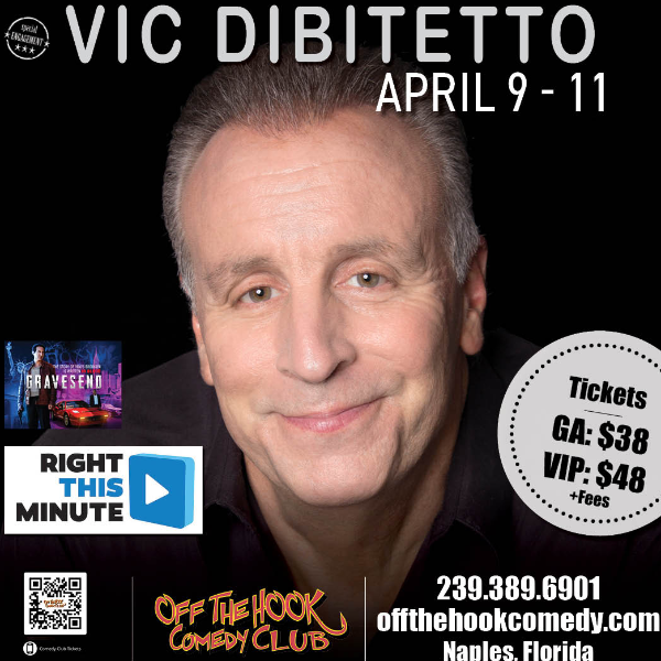 Comedian Vic Dibitetto Live in Naples, Florida!