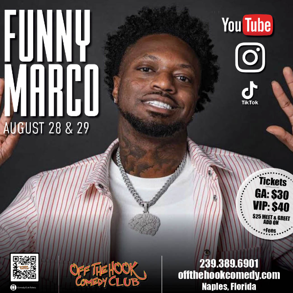 Comedian Funny Marco Live in Naples, Florida!