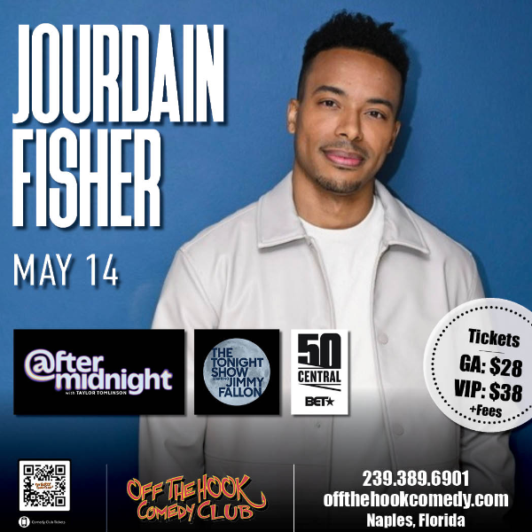 Comedian Jourdain Fisher Live in Naples, Florida!