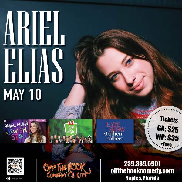 Comedian Ariel Elias Live in Naples, Florida!