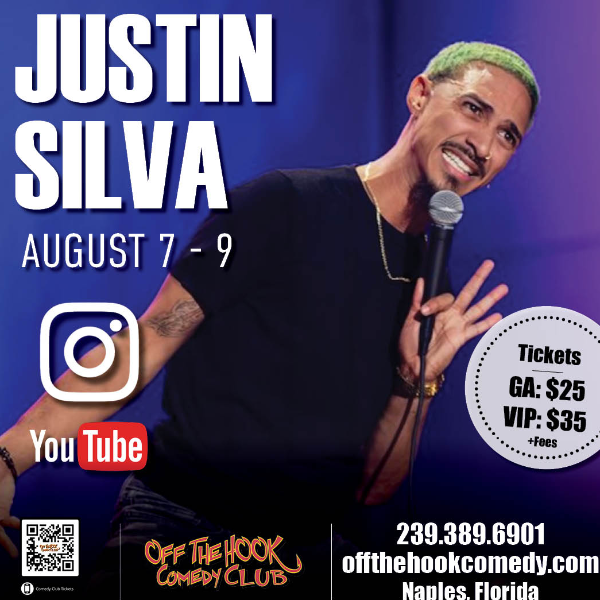 Comedian Justin Silva Live in Naples, Florida!