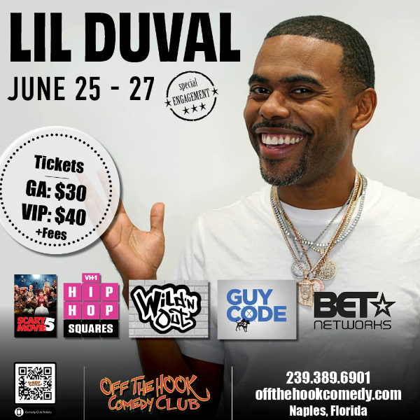 Comedian Lil Duval Live in Naples, Florida!