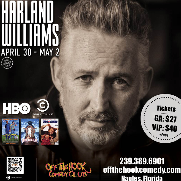 Comedian Harland Williams Live in Naples, Florida!