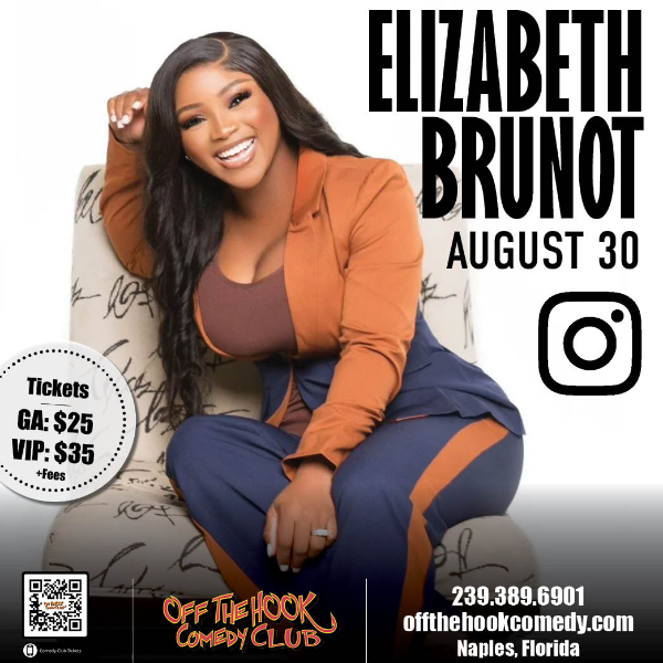 Comedian Elizabeth Brunot Live in Naples, Florida!