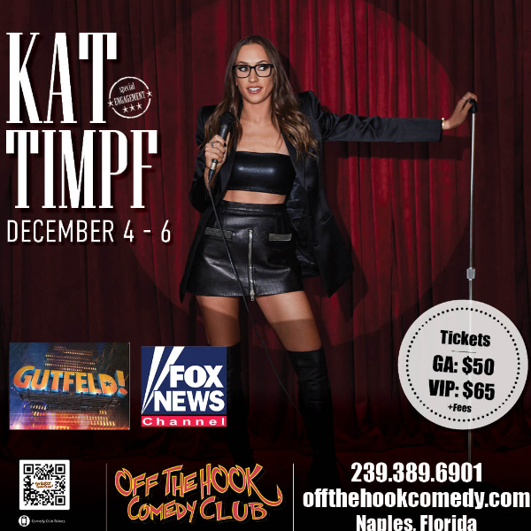 Comedian Kat Timpf Live in Naples, Florida!