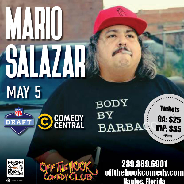 Comedian Mario Salazar Live in Naples, Florida!