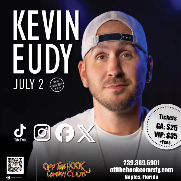 Comedian Officer Kevin Eudy Live in Naples, Florida!