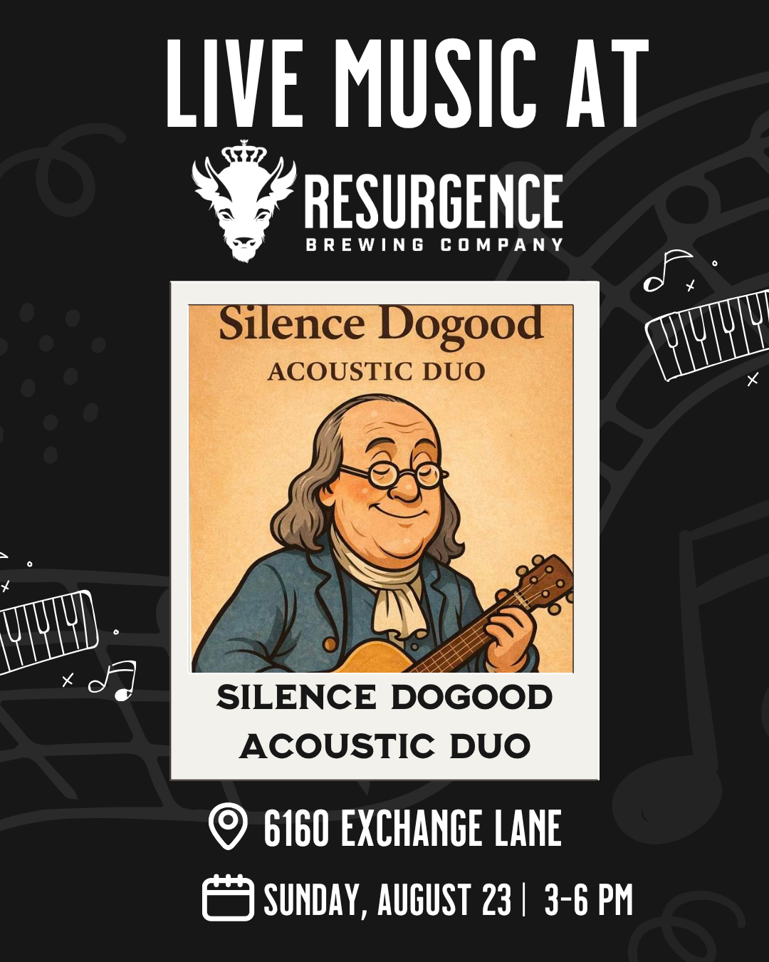 Live Music @ Resurgence: Silence DoGood Acoustic Duo