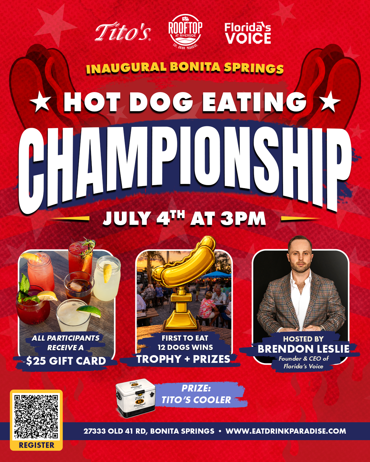 Inaugural Bonita Springs Hot Dog Championship