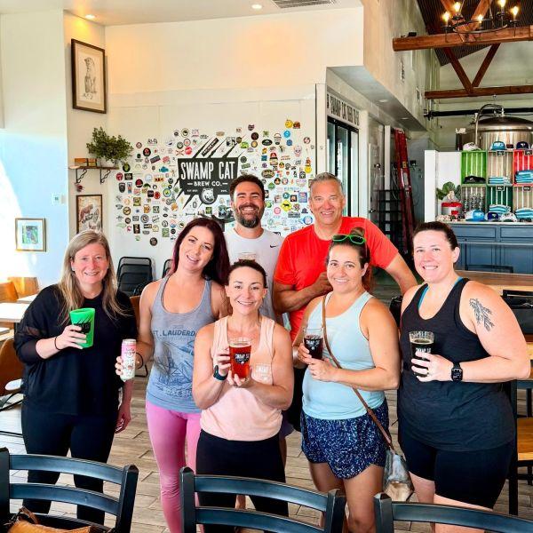 Hoppy Yoga at Swamp Cat