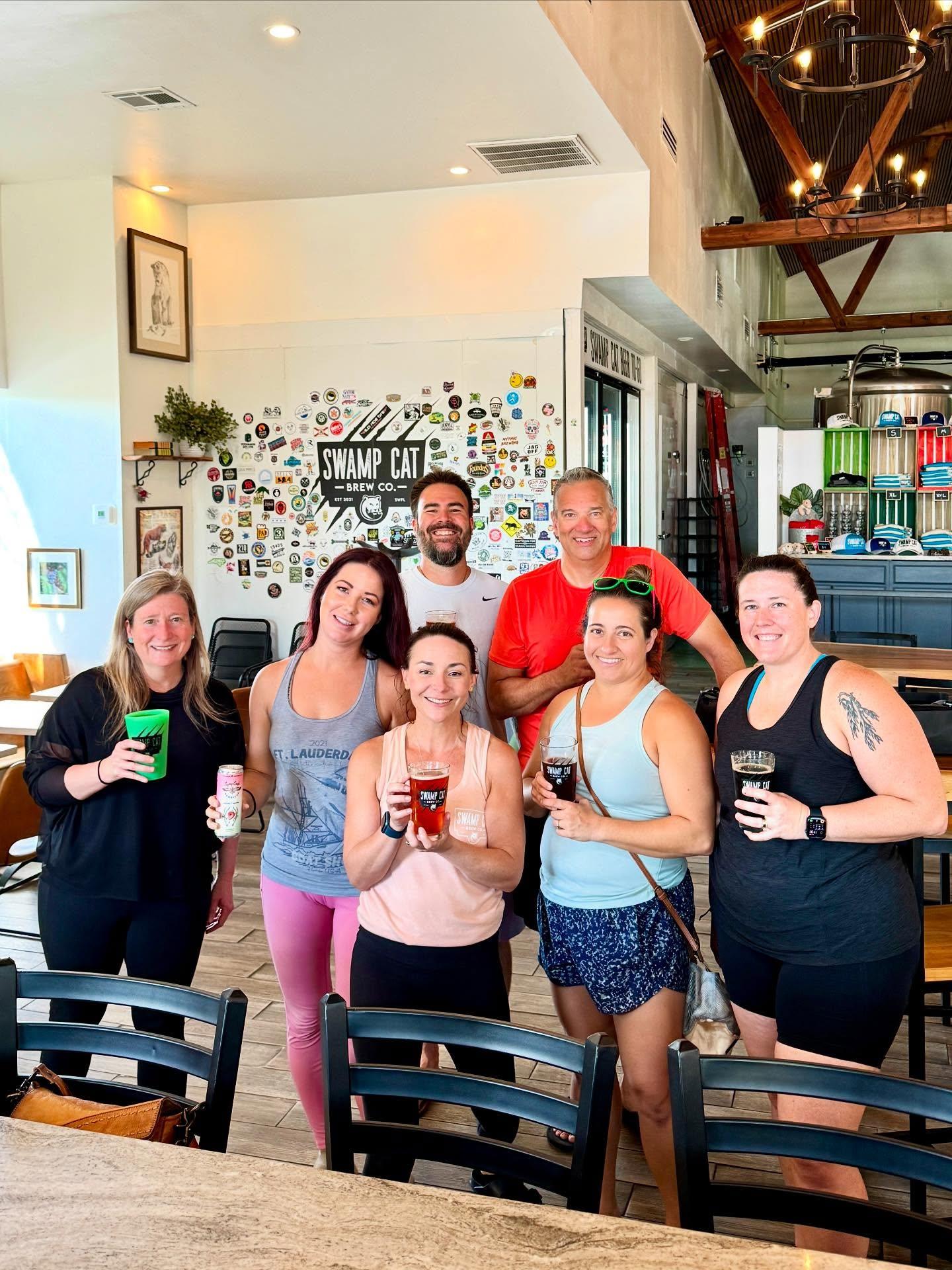 Hoppy Yoga at Swamp Cat