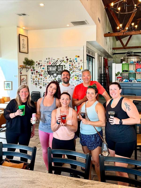 Hoppy Yoga at Swamp Cat