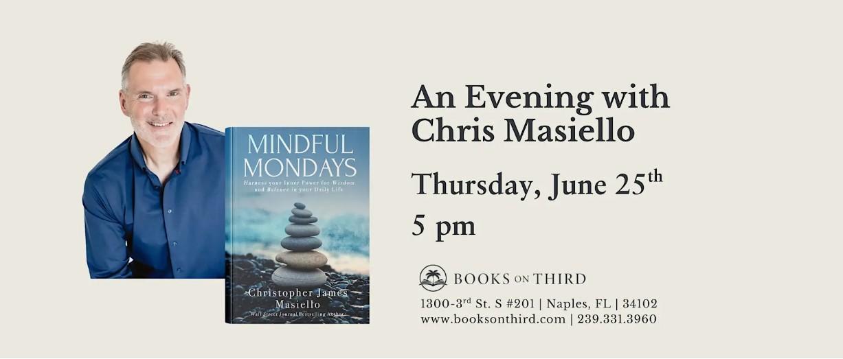 An Evening with Chris Masiello | Books on Third