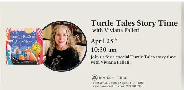 Turtle Tales Storytime with Guest Author Viviana Falleti | Books on Third