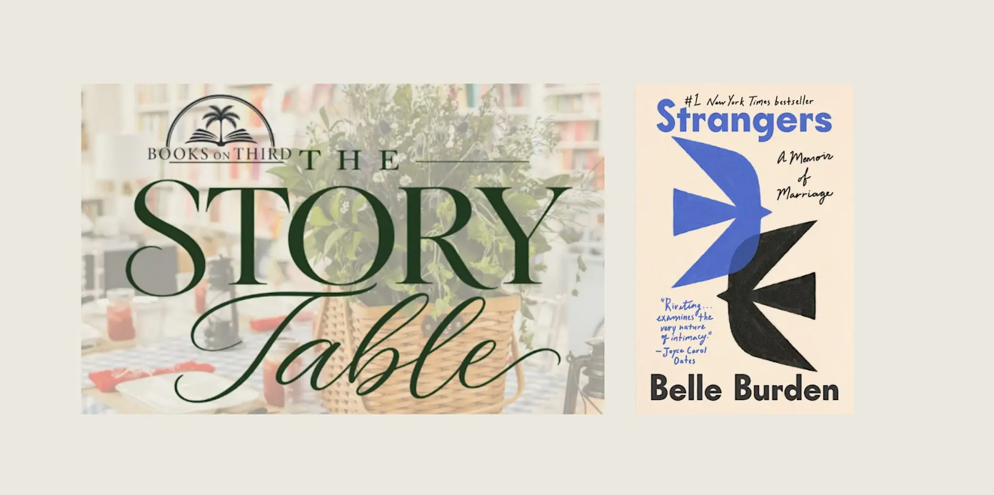 Story Table at Books on Third | Strangers by Belle Burden