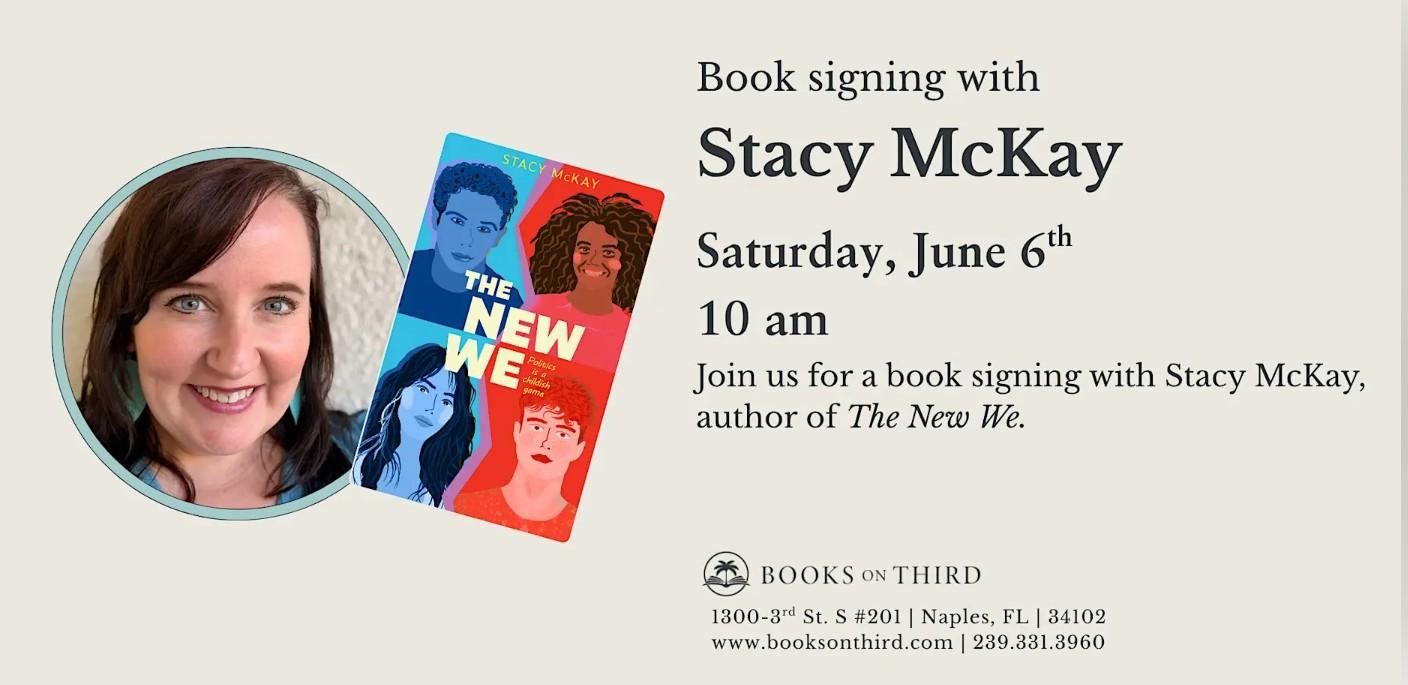 Meet & Greet and Book Signing with Stacy McKay | Books on Third