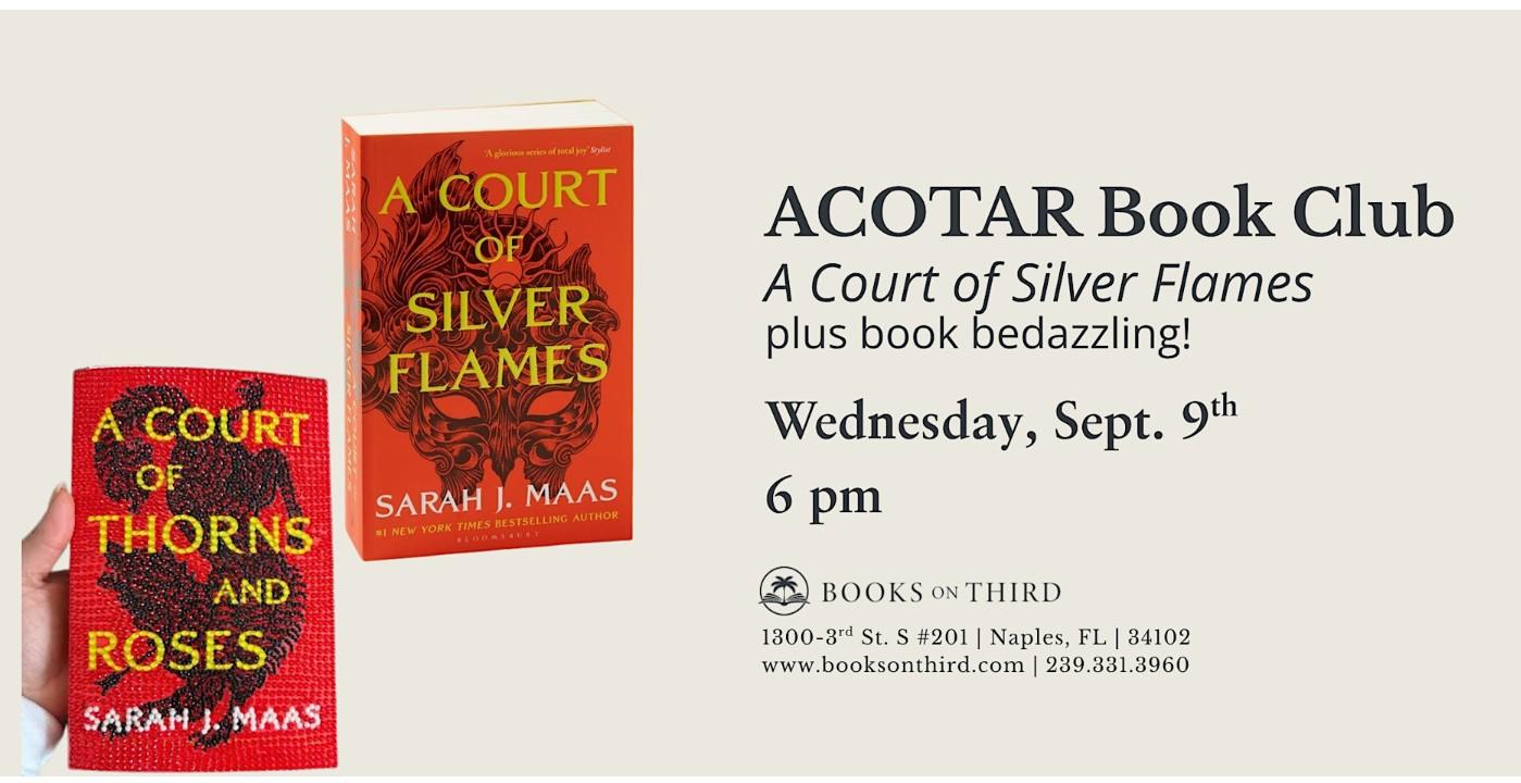 ACOTAR Book Club & Bedazzling | Books on Third