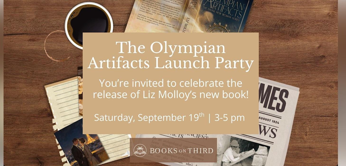 The Olympian Artifacts Launch Party | Books on Third