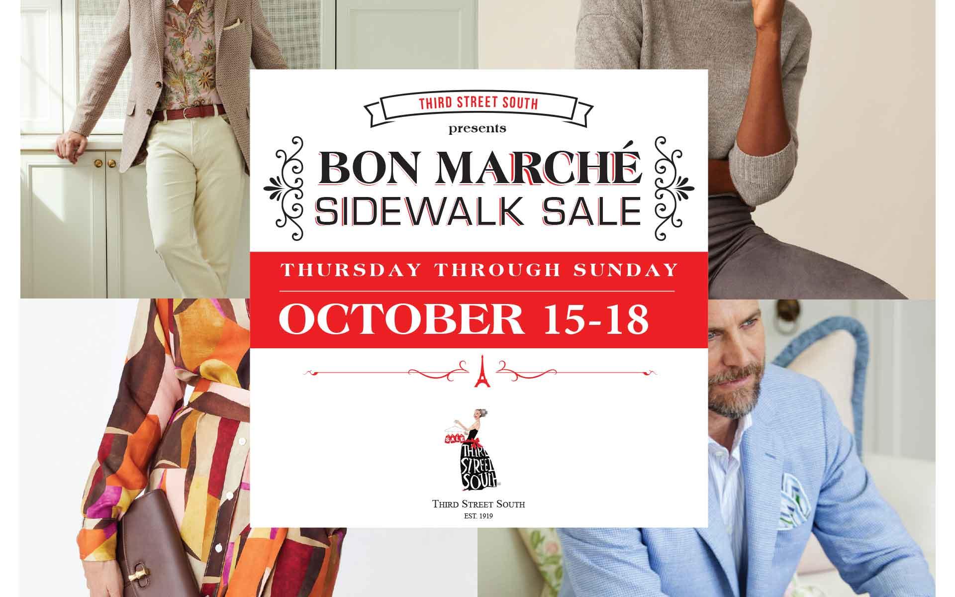Bon Marché Sidewalk Sale