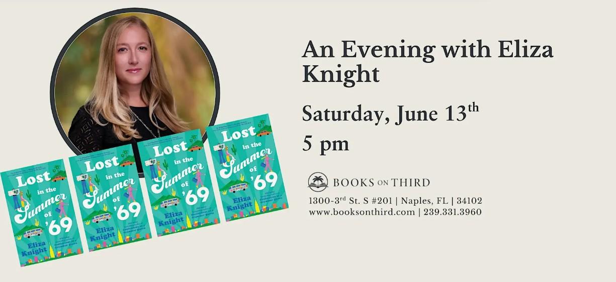 An Evening with Eliza Knight | Books on Third