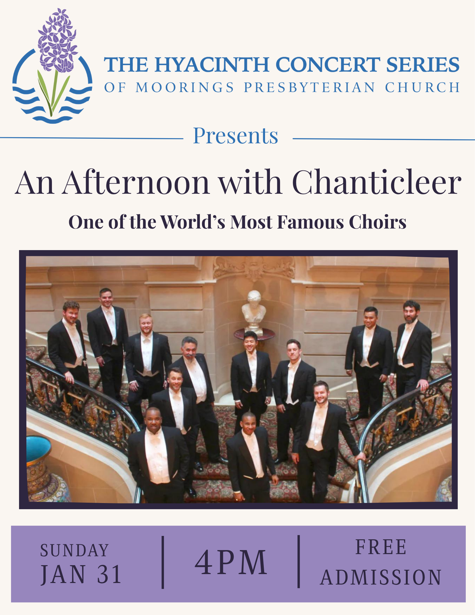 An Afternoon with Chanticleer